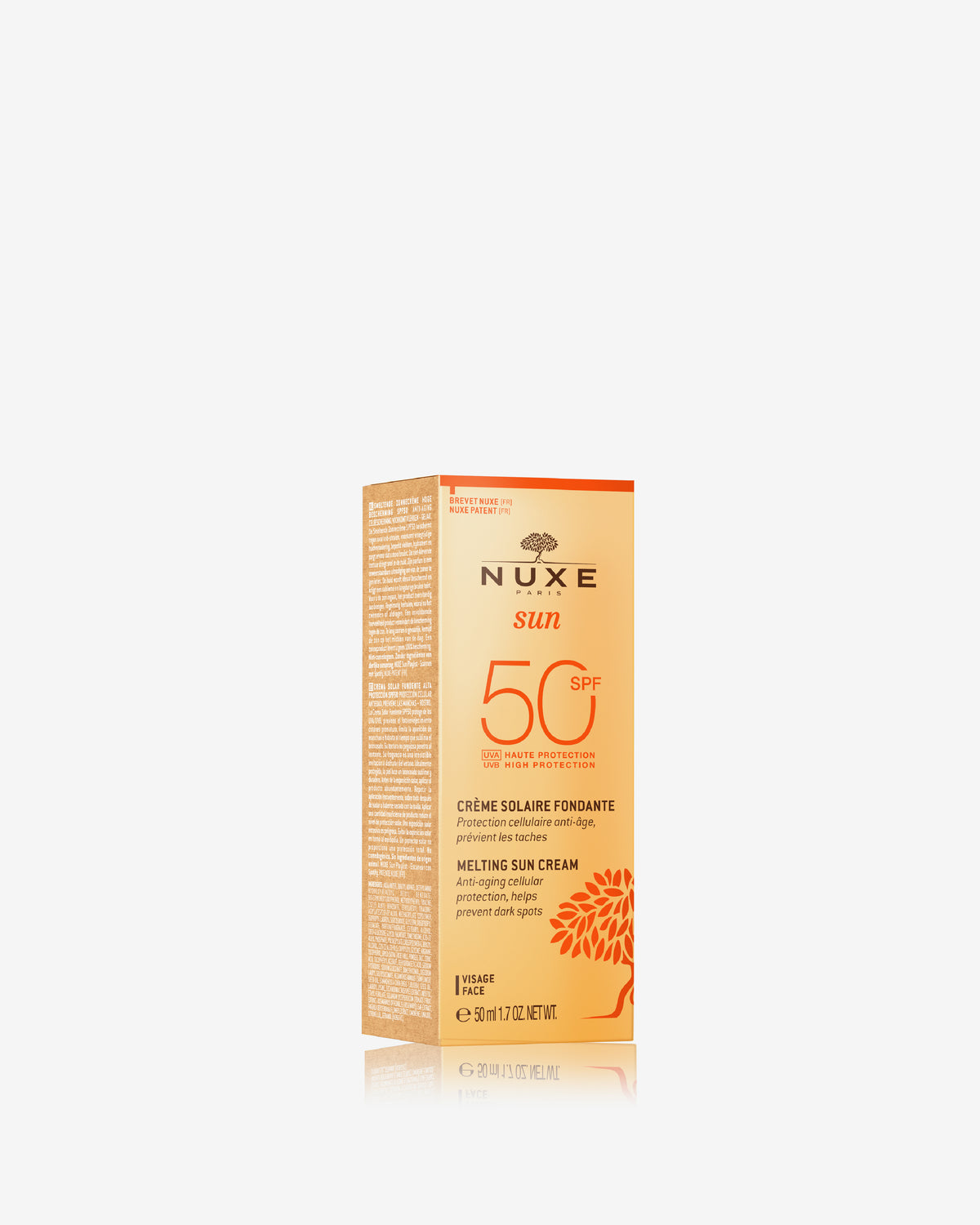 Sun Melting Cream High Protection For Face Spf50