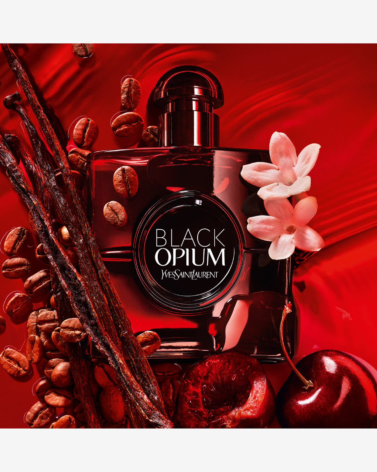 Black Opium Eau De Parfum Over Red