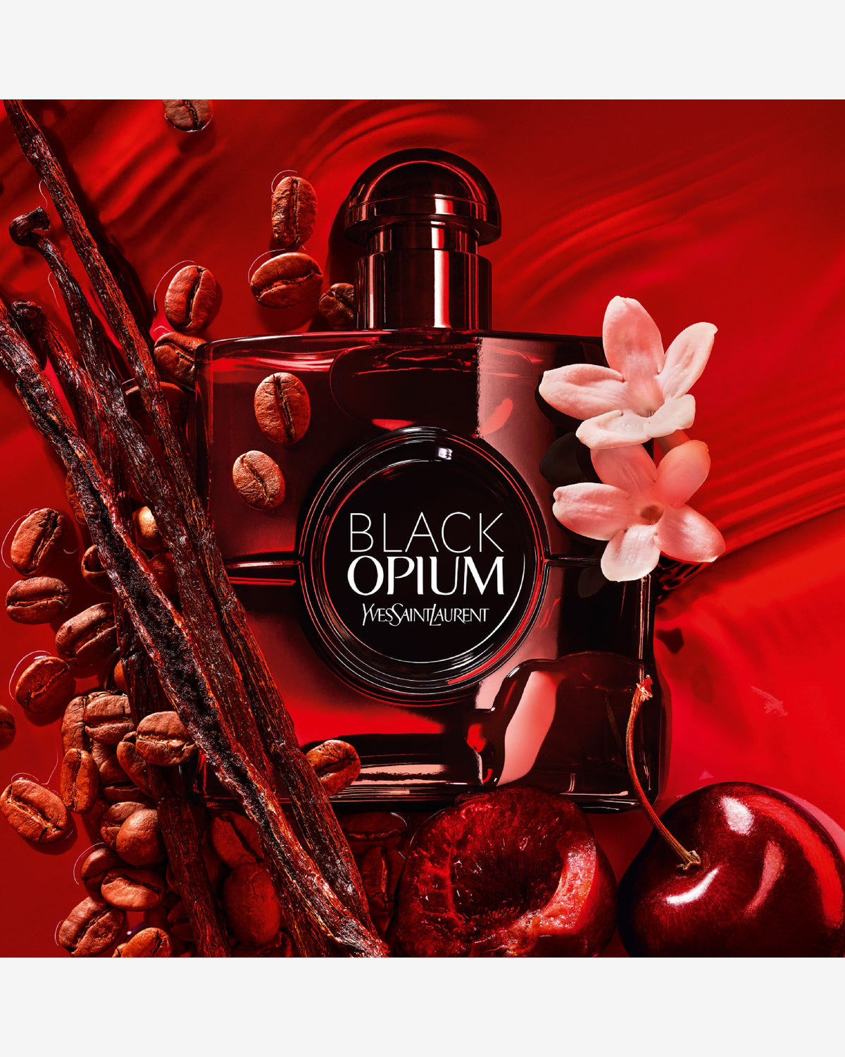 Black Opium Eau De Parfum Over Red