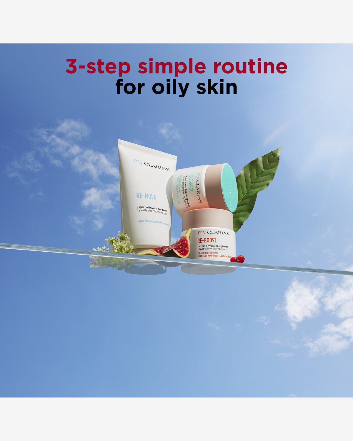 My Clarins Re-Charge Hydra-Replumping Night Mask