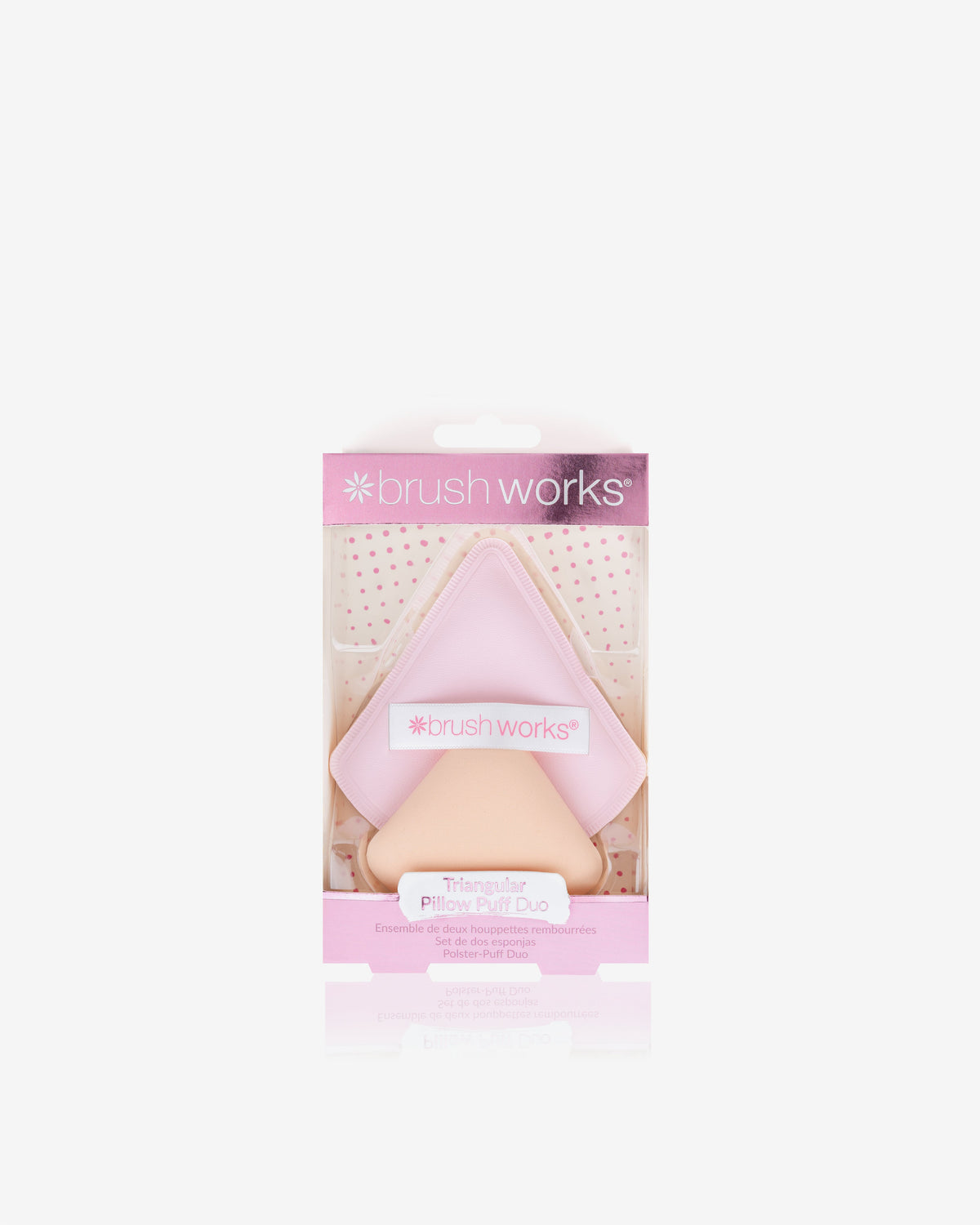 Brushworks Triangular Pillow Puff Duo