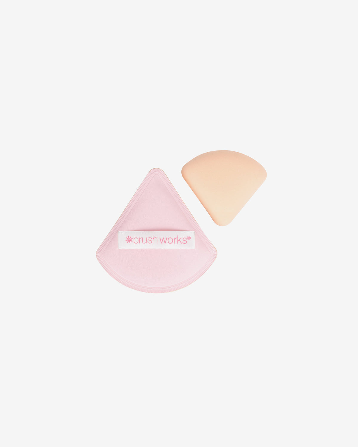 Brushworks Triangular Pillow Puff Duo