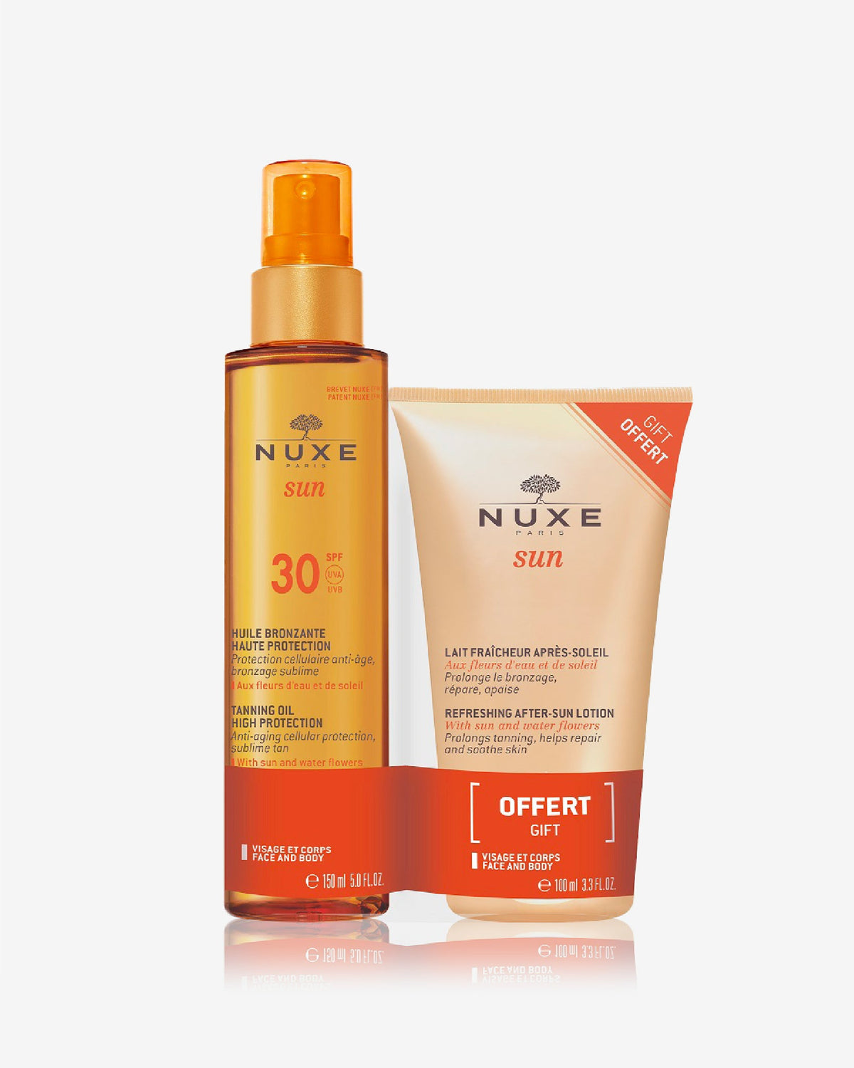 Sun Tanning Oil High Protection F&B Spf30 & After Sun Lotion