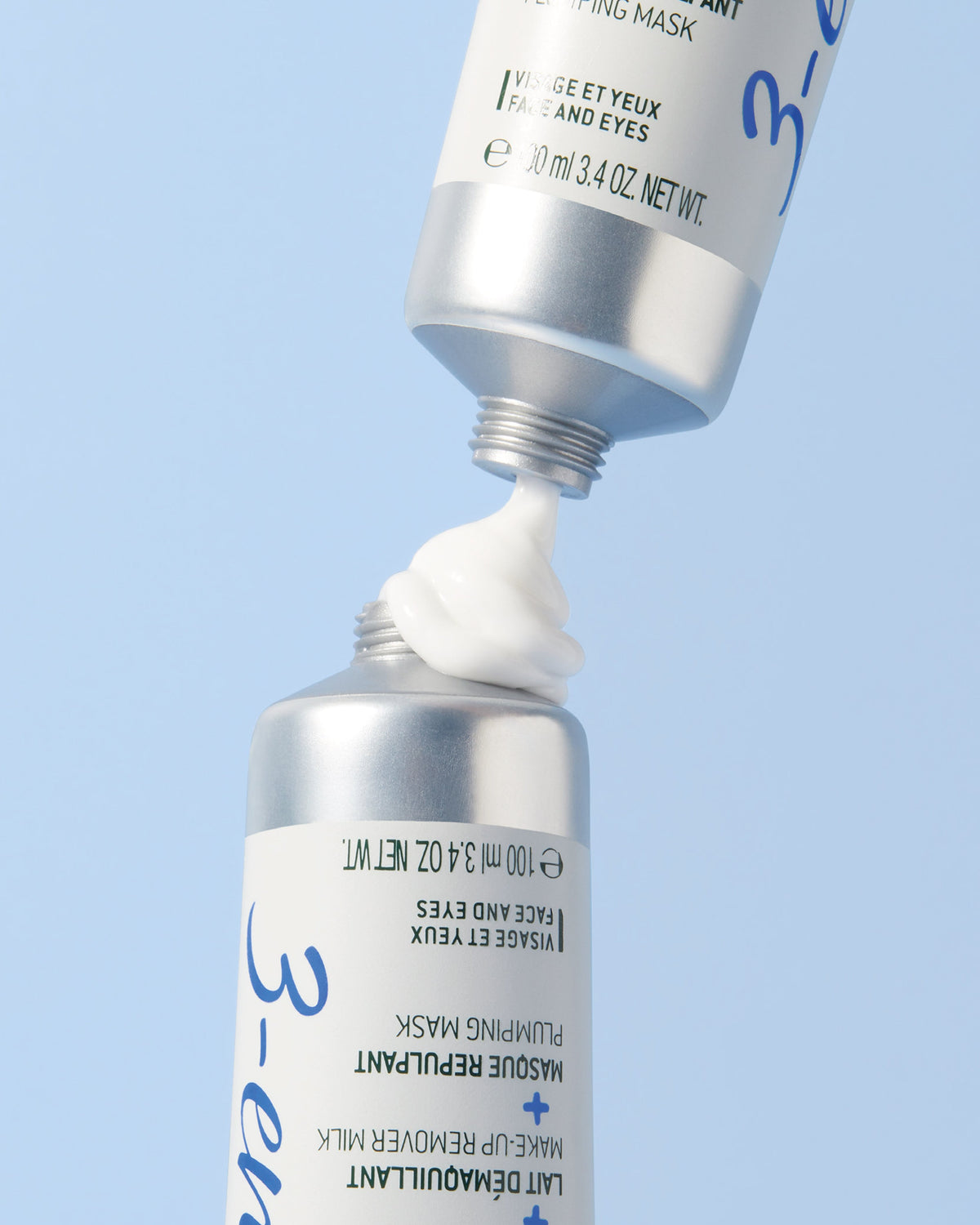 Crème Fraîche De Beauté® 3-In-1, 48H Moisturising Cream, Make-Up Remover Milk, Plumping Mask