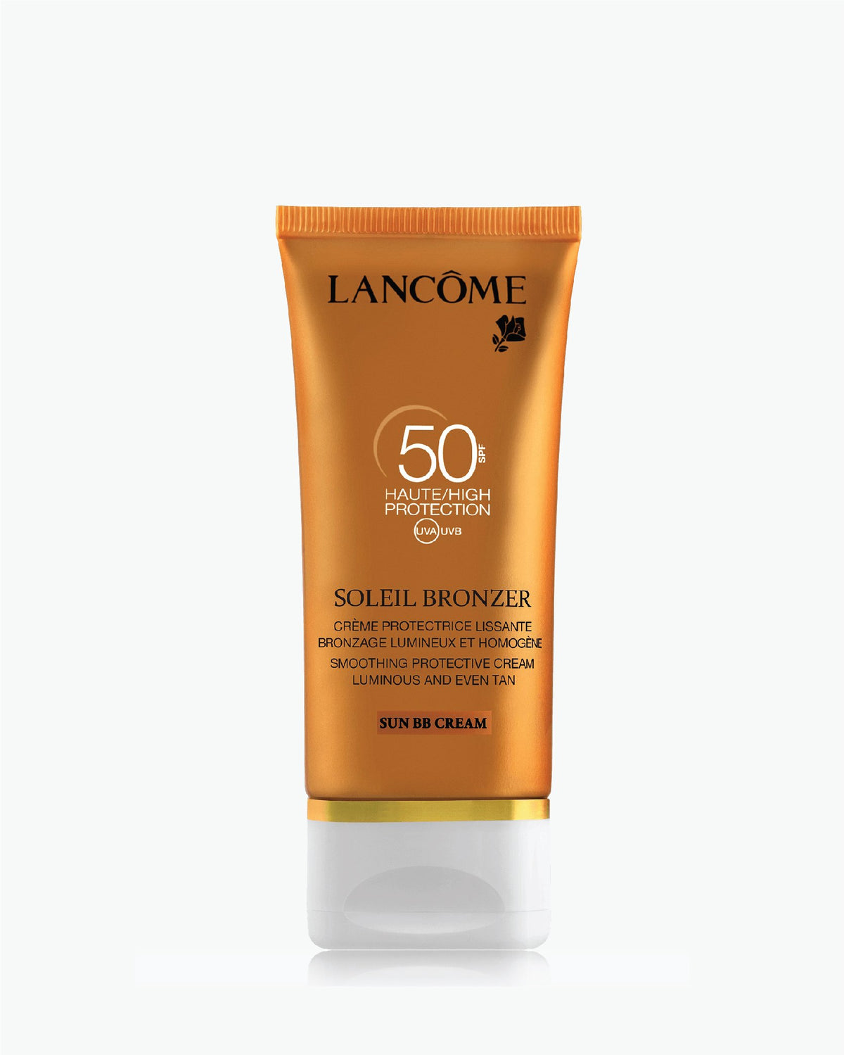 Soleil Bronzer SPF 50 BB Suncare Cream, High Protection BB Cream. Luminous & Even Tan