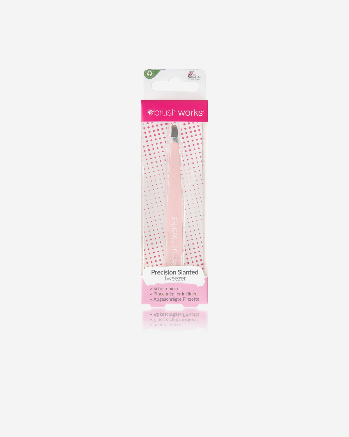 Brushworks Precision Slanted Tweezers