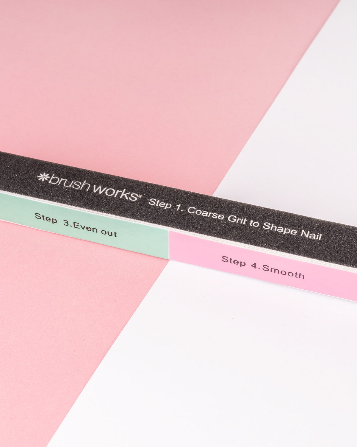 Brushworks 6 Sided Nail File - Shape & Shine