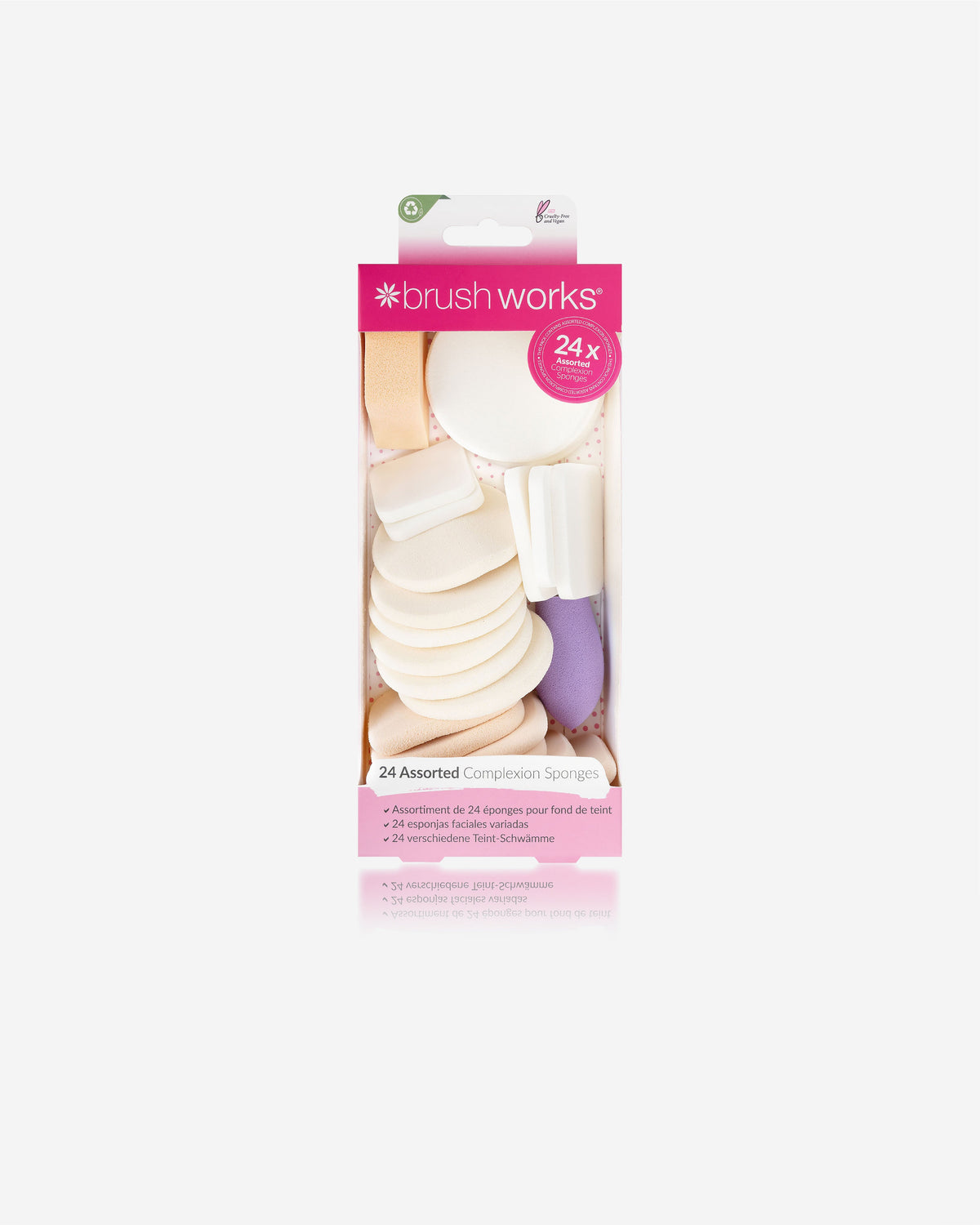 Brushworks Assorted Makeup Sponges