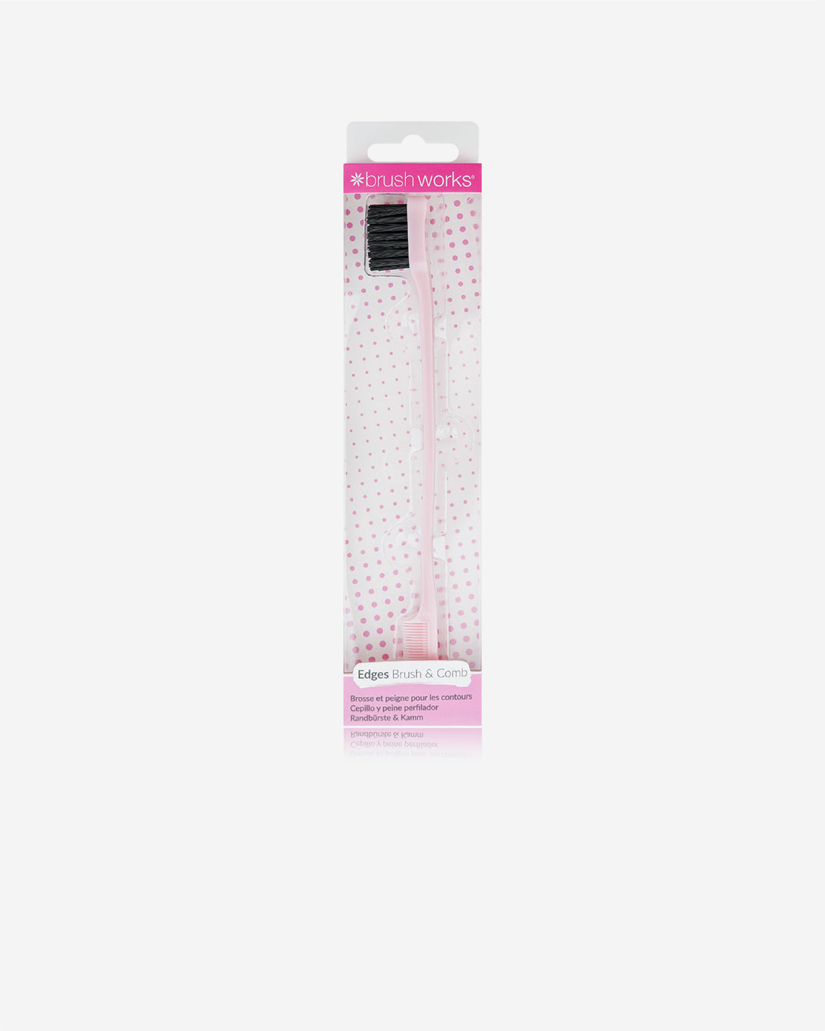 Brushworks Edge Brush & Comb