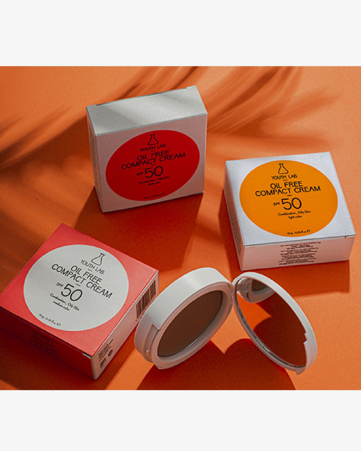 Oil Free Compact Cream Spf 50 Combination Oily Skin 10g