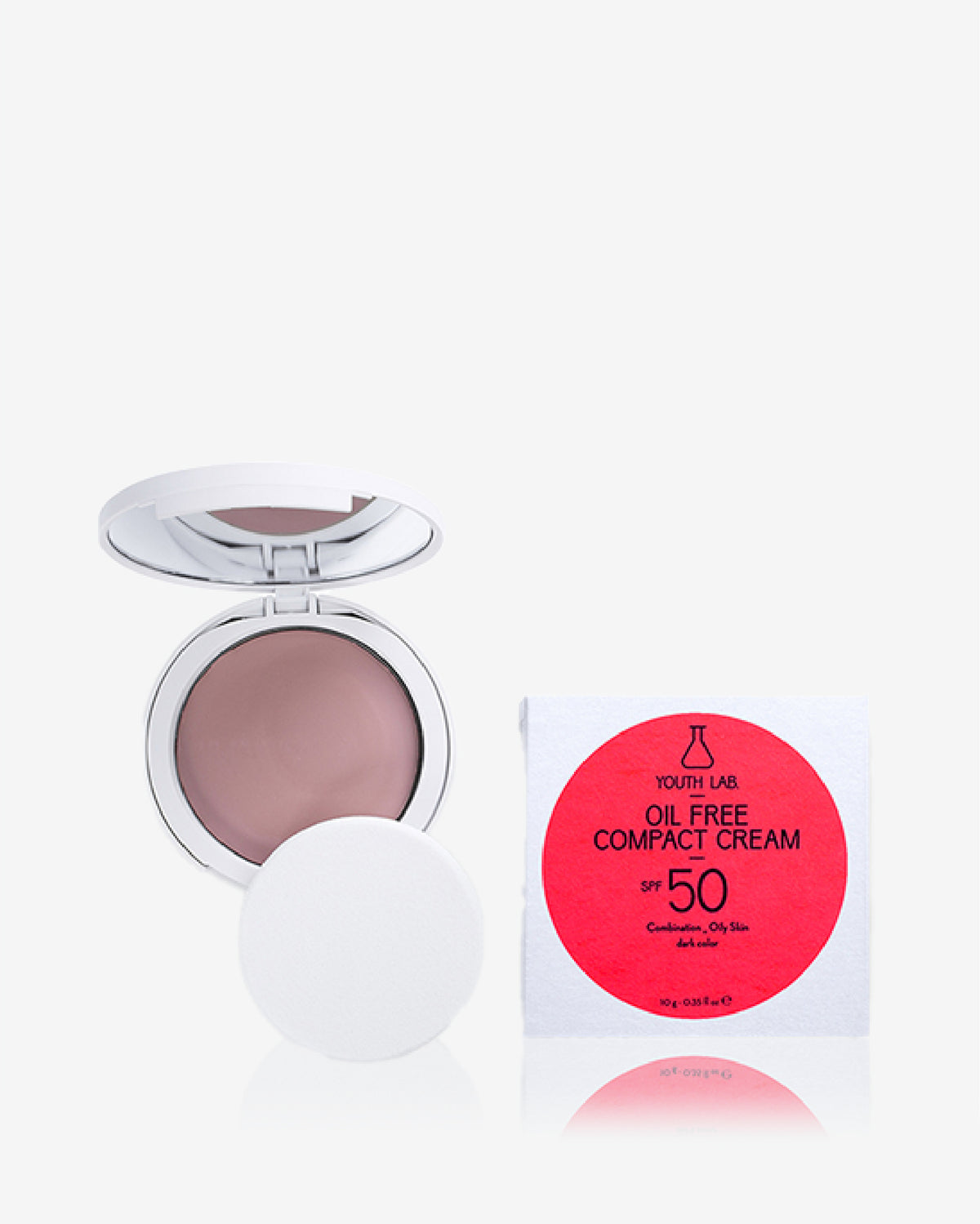 Oil Free Compact Cream Spf 50 Combination Oily Skin 10g