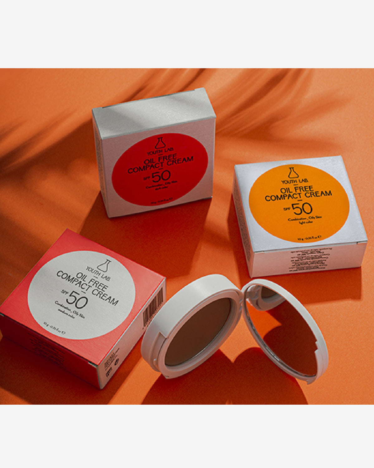 Oil Free Compact Cream Spf 50 Combination Oily Skin 10g