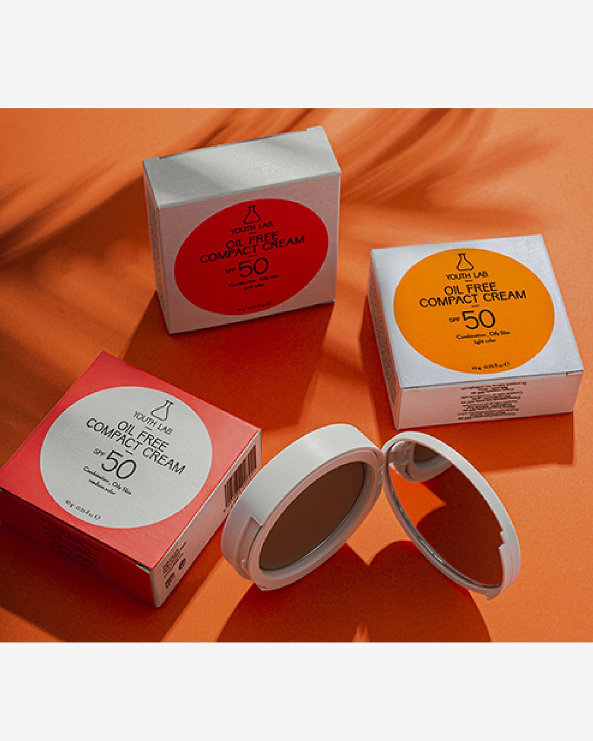 Oil Free Compact Cream Spf 50 Combination Oily Skin 10g