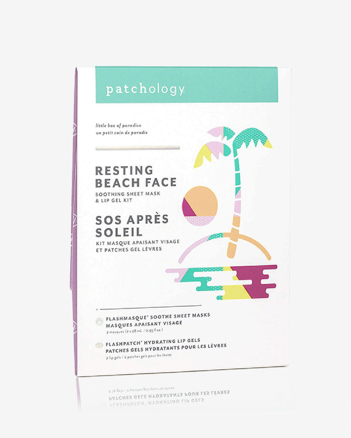 Resting Beach Face Set Of 4