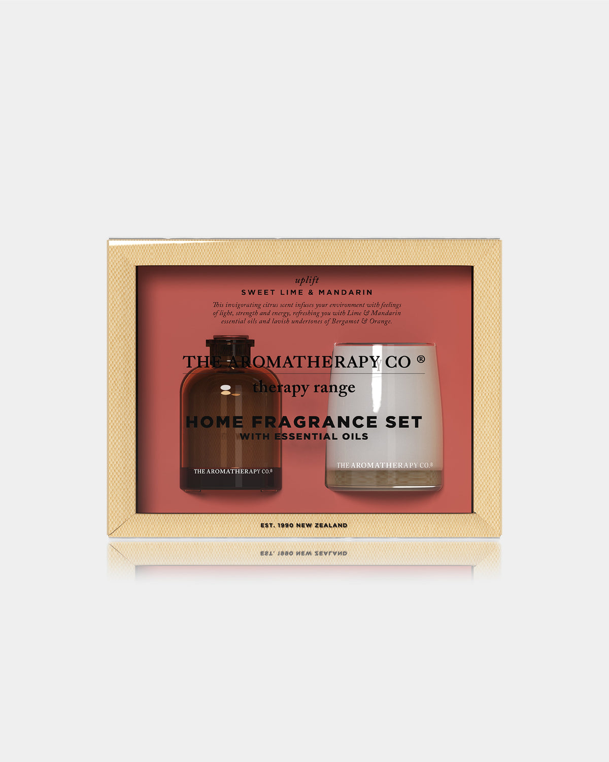 Lime & Mandarin Diffuser & Candle Set